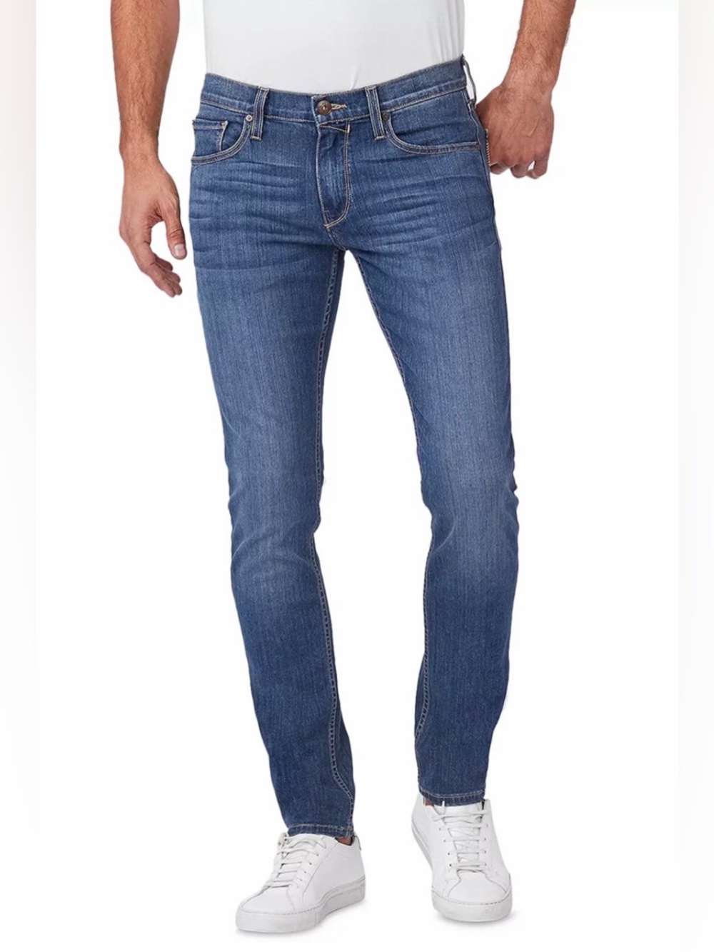 PAIGE Transcend Croft Skinny Jeans — Birch Wash sz 29